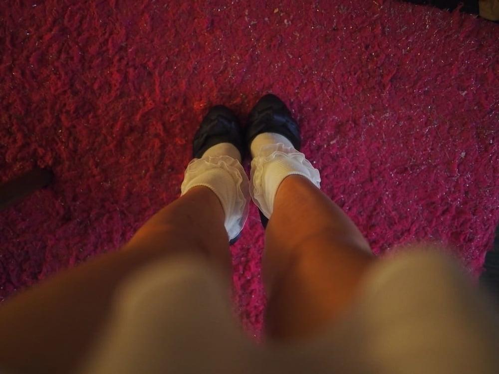 13P Socks and heels are the best