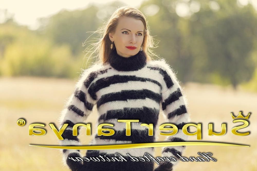 25P Tanya - long mohair sweater dress