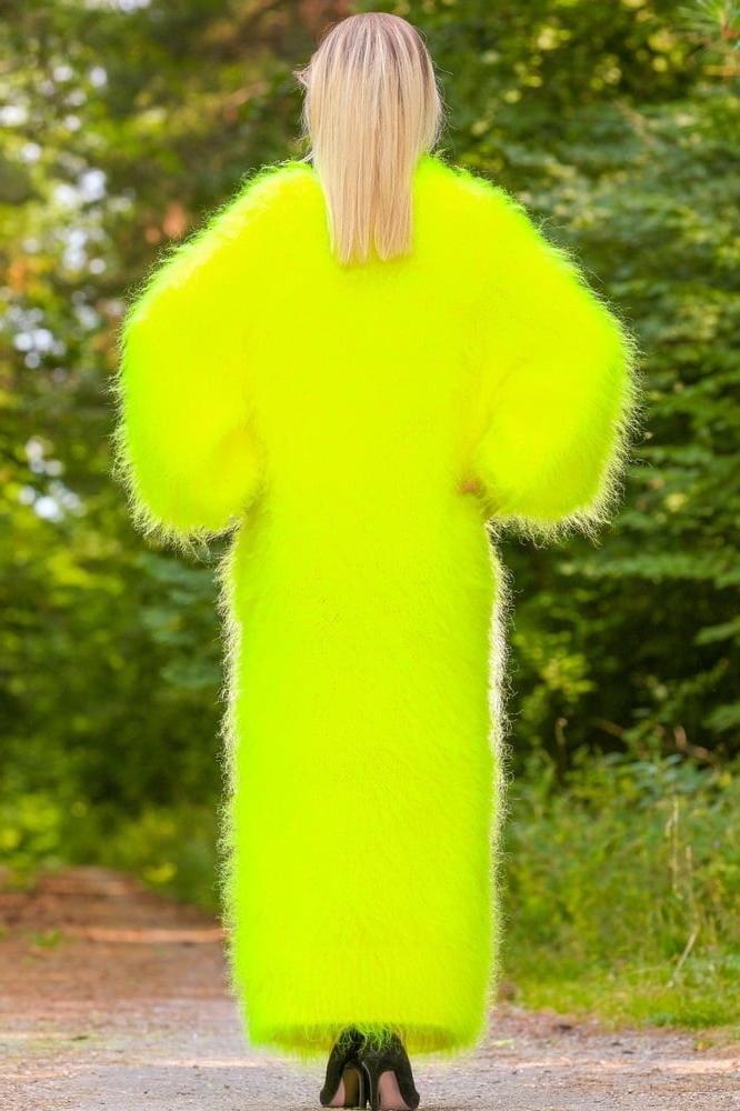 25P Tanya - long mohair sweater dress
