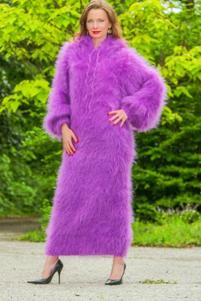 25P Tanya - long mohair sweater dress