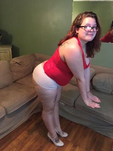 25P White BBWs and Thickness in Heels