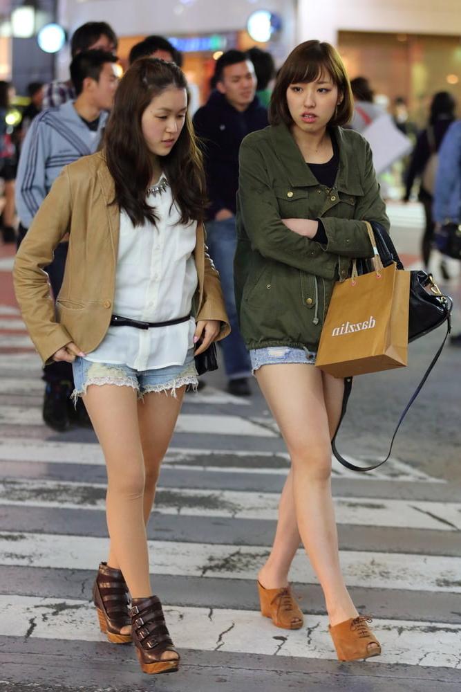 25P Street Pantyhose - Real Life Asian Cunts-Next-Door
