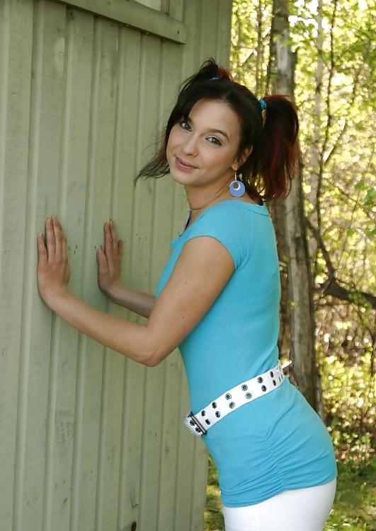 15P Abbrianna Teen - In Blue and White