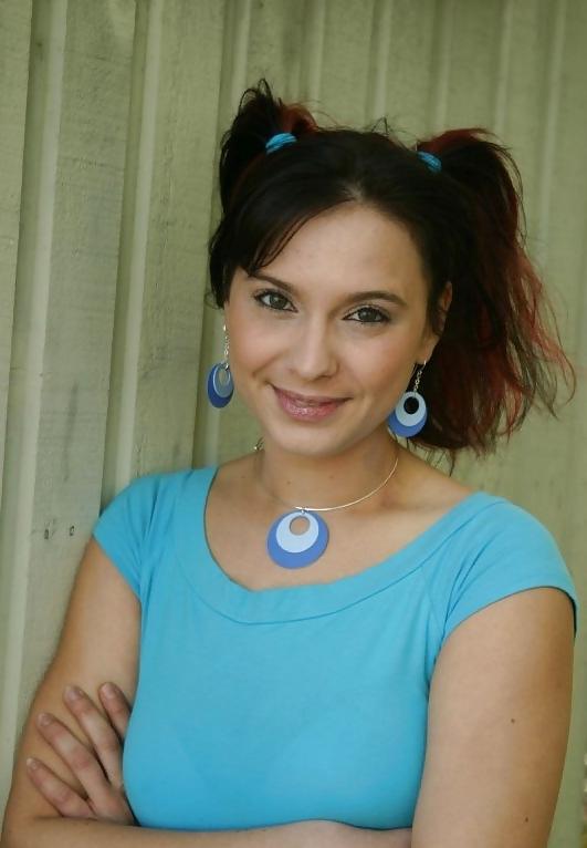 15P Abbrianna Teen - In Blue and White