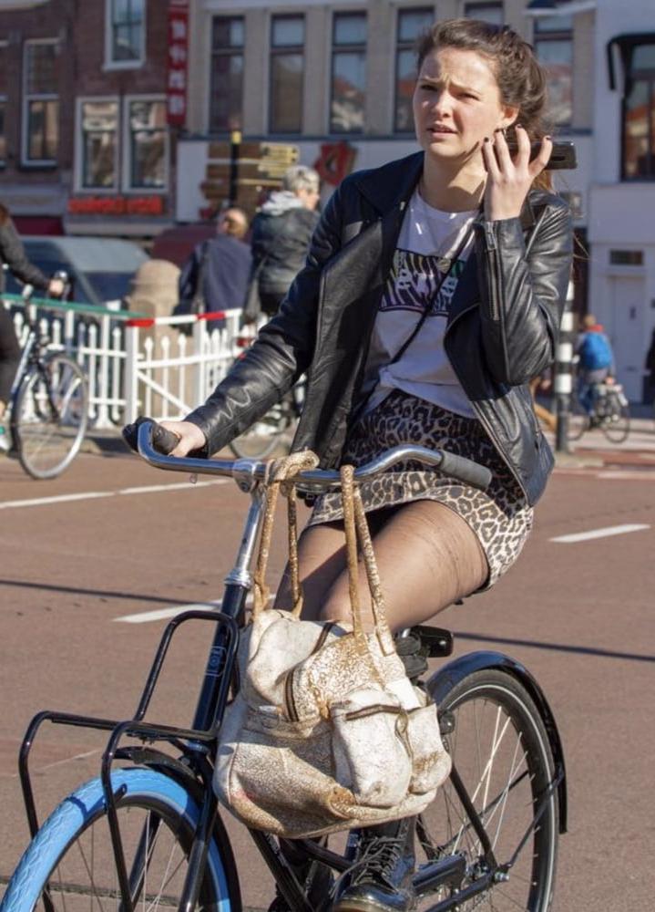 25P Street Pantyhose - Pantyhosed Cunts on Bikes Part 2