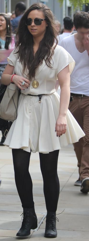 25P Street Pantyhose - Real Life Cunts-Next-Door