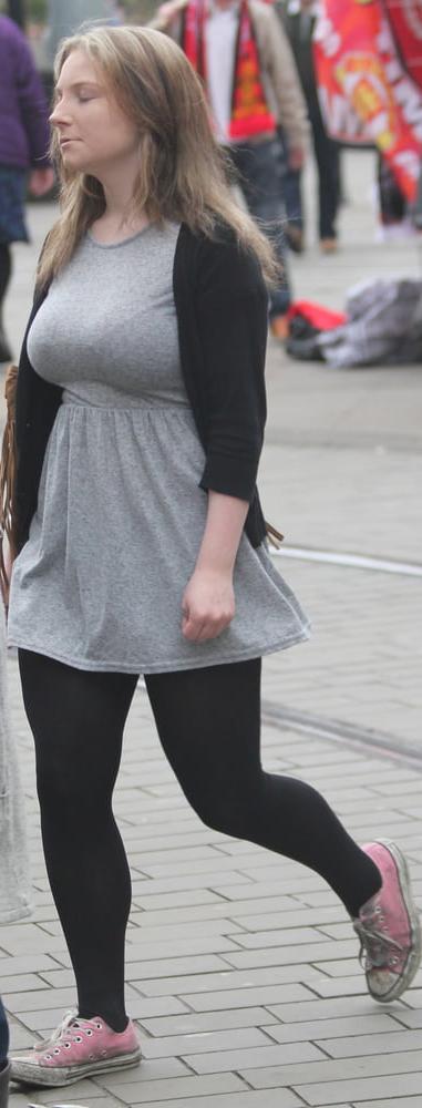 25P Street Pantyhose - Real Life Cunts-Next-Door