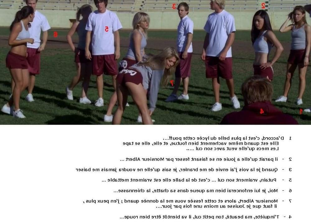 12P French captions about spankable , shorts , spanking