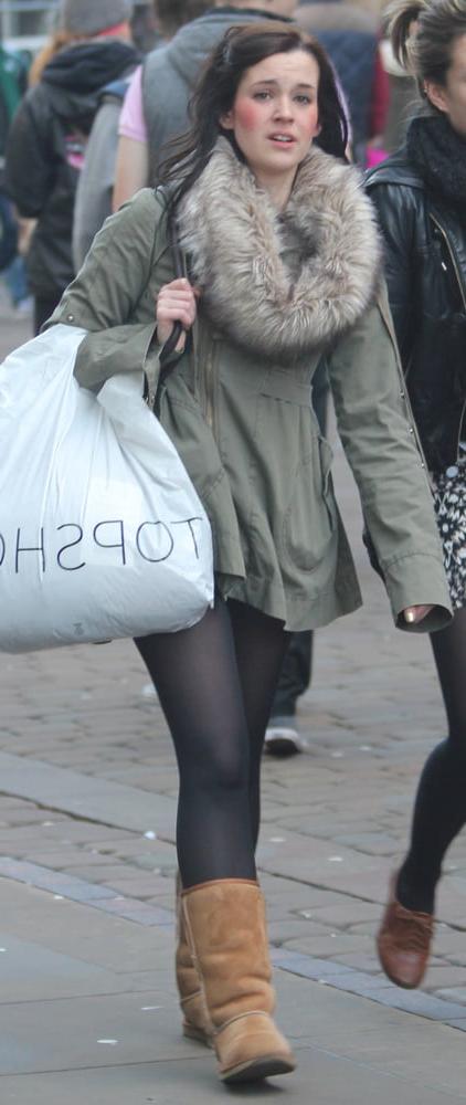 25P Street Pantyhose - Real Life Cunts-Next-Door