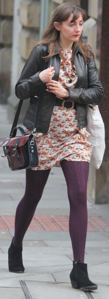 25P Street Pantyhose - Real Life Cunts-Next-Door