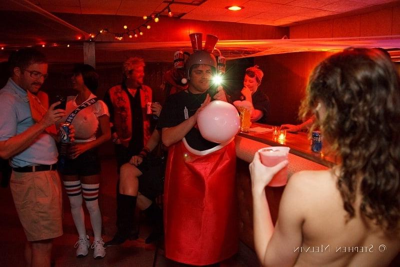25P Alexis Talya Halloween Nude Costume Party
