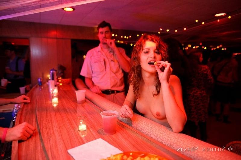 25P Alexis Talya Halloween Nude Costume Party