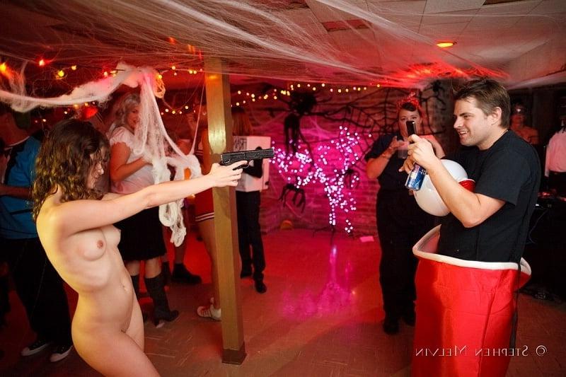 25P Alexis Talya Halloween Nude Costume Party