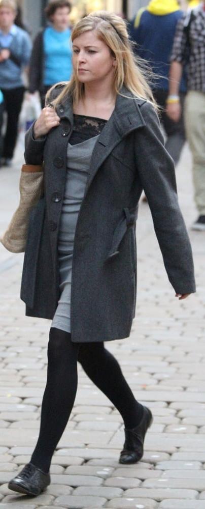 25P Street Pantyhose - Real Life Cunts-Next-Door