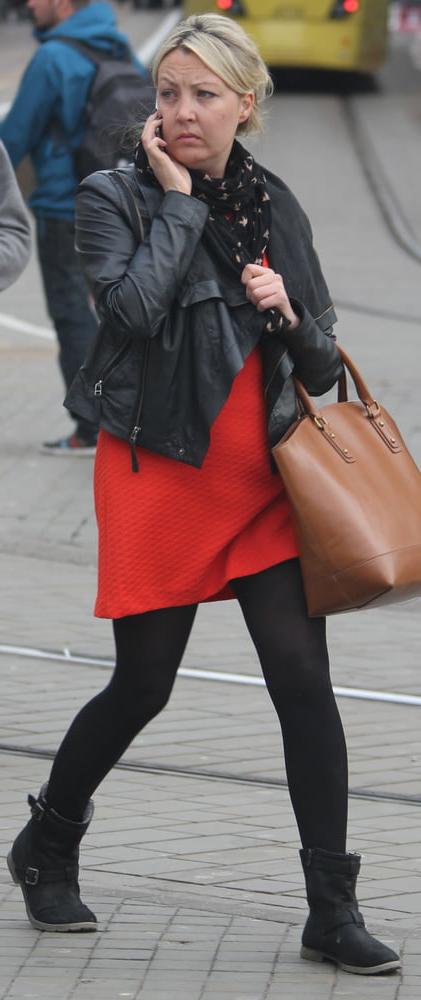 25P Street Pantyhose - Real Life Cunts-Next-Door