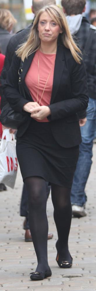 25P Street Pantyhose - Real Life Cunts-Next-Door