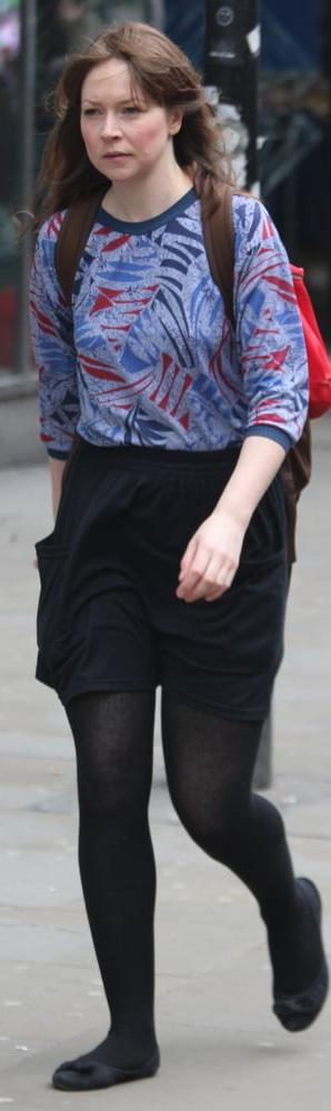 25P Street Pantyhose - Real Life Cunts-Next-Door