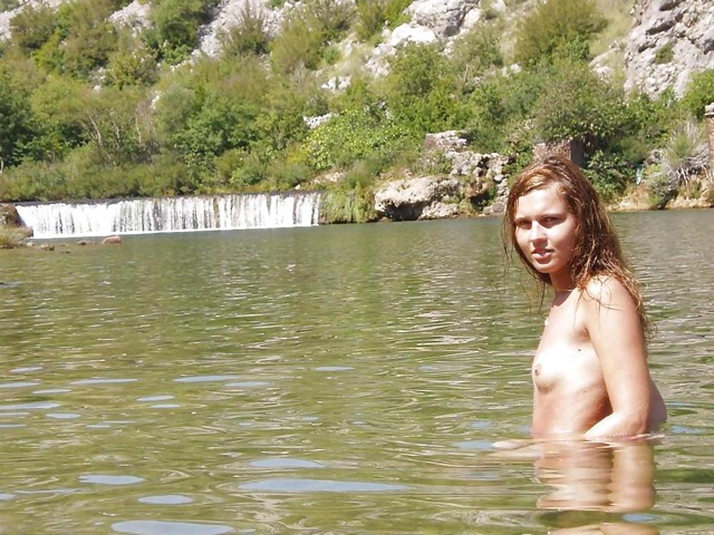 21P Sexy shy teen wirh little tits