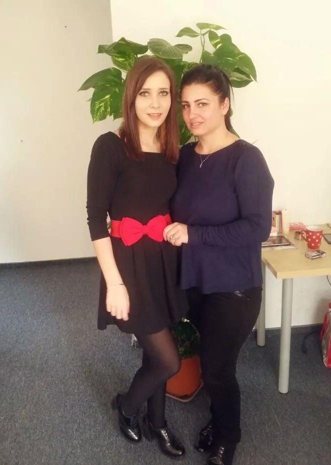 21P Pantyhose babes from Romania
