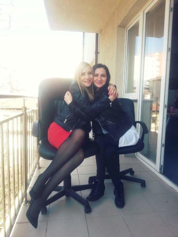 21P Pantyhose babes from Romania