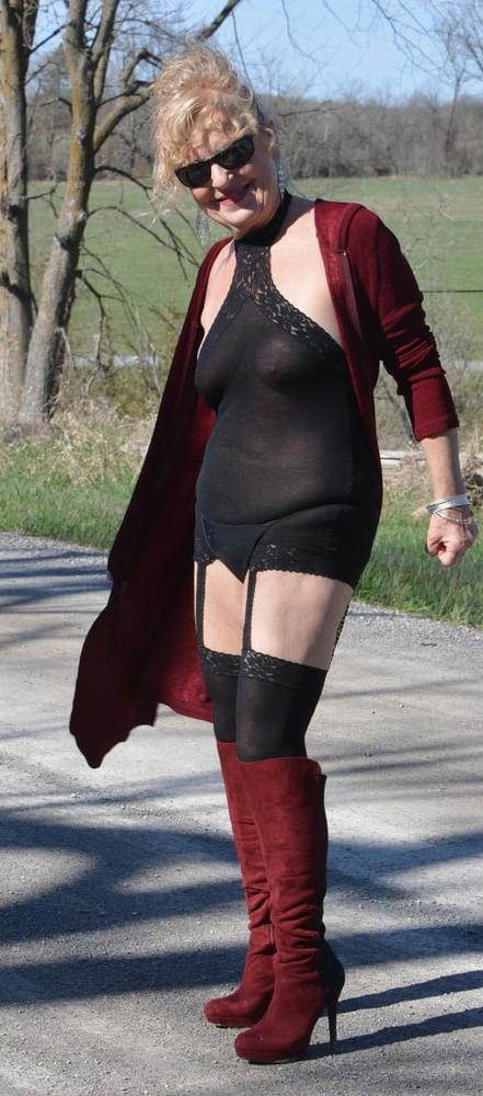 18P Sheer Black One Piece Dress #7