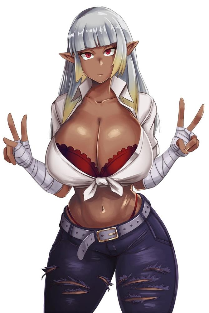 20P Ecchi and hentai 2 (Dark elves edition)