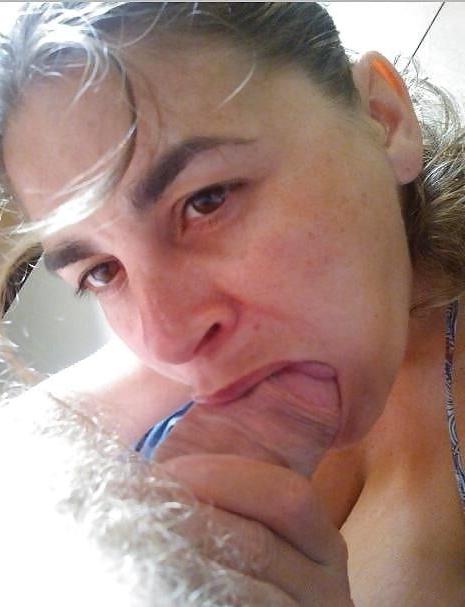 7P MILF with Massive Tits &amp; Thick Nipples Sucking Dick