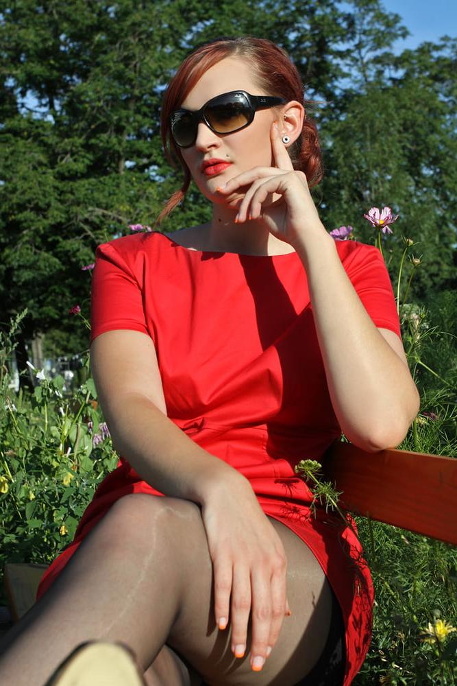 25P Russian Slags in pantyhose - Redhead Whore