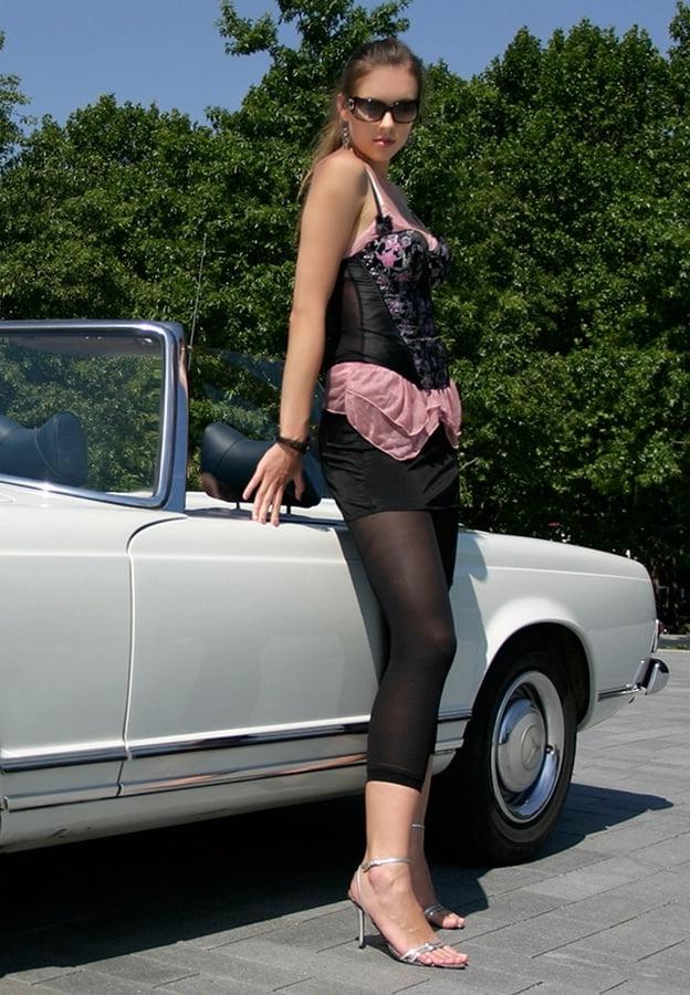 19P Russian Slags in Pantyhose