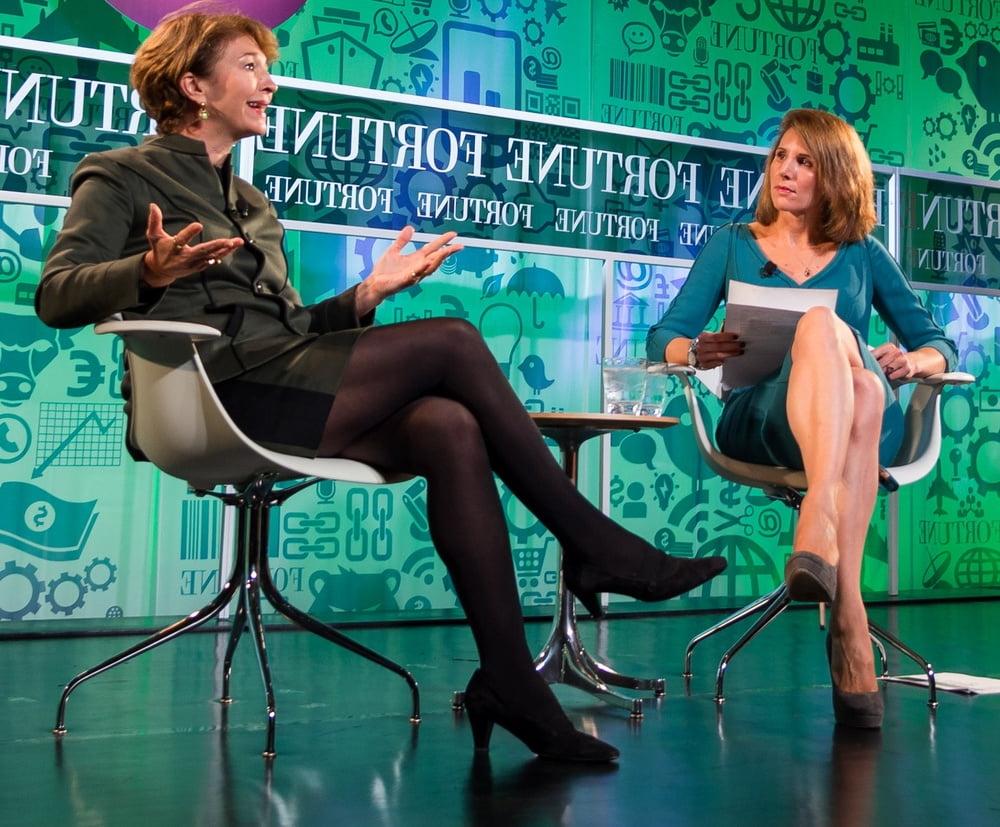20P Mature Conference Cunts in Pantyhose