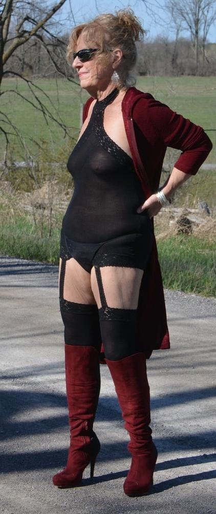 17P Sheer Black One Piece Dress #9