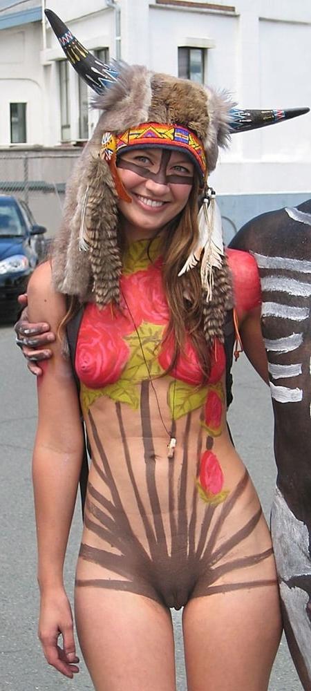 25P Body painting