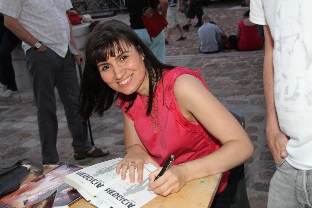 25P Amandine Train (French web serie actress)