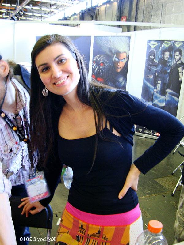 25P Amandine Train (French web serie actress)