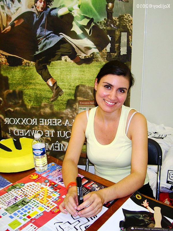 25P Amandine Train (French web serie actress)