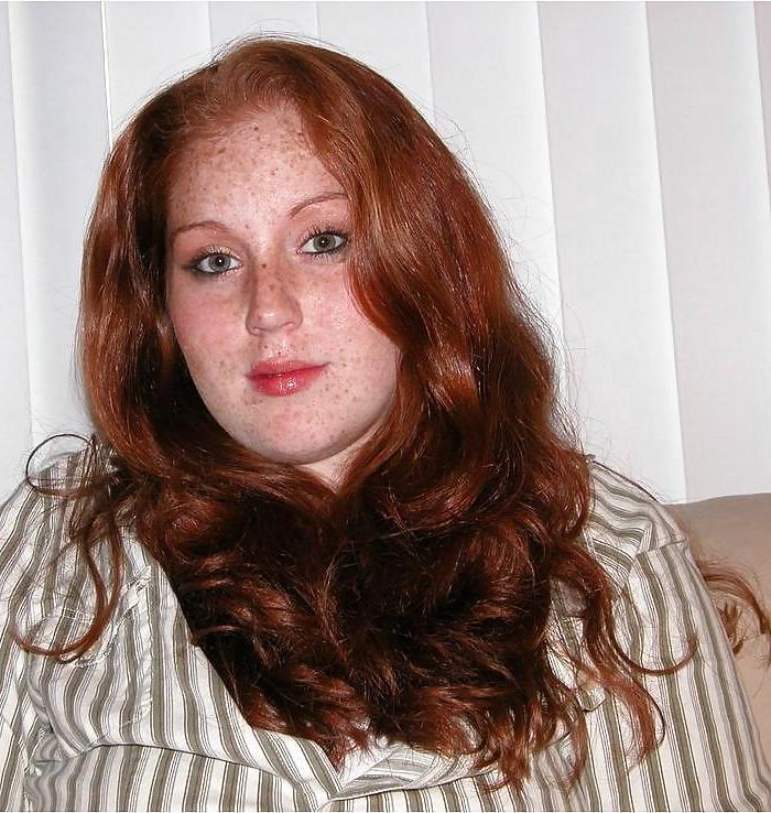 16P Amazing Redhead Freckled