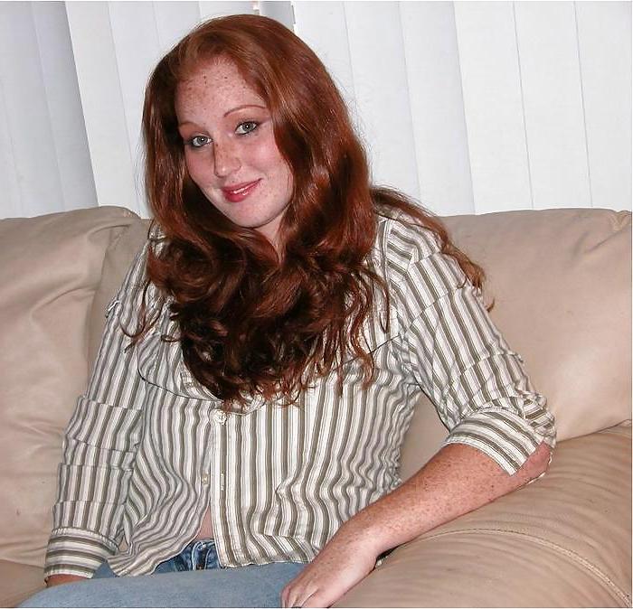 16P Amazing Redhead Freckled