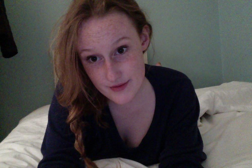 25P Cute Busty Redhead Teen 