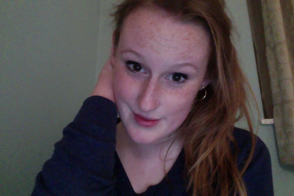 25P Cute Busty Redhead Teen 