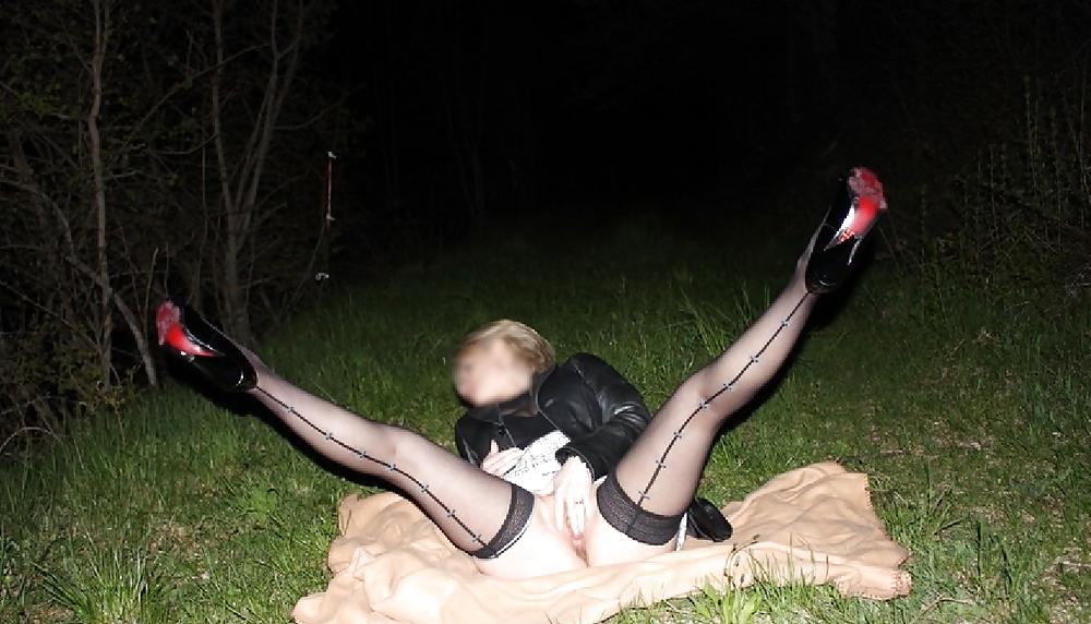 6P Outdoor Night Sex