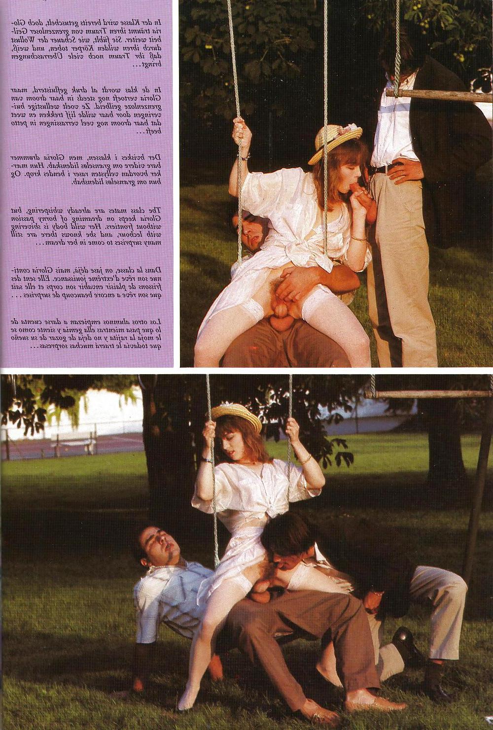 25P 1989 retro group sex sets
