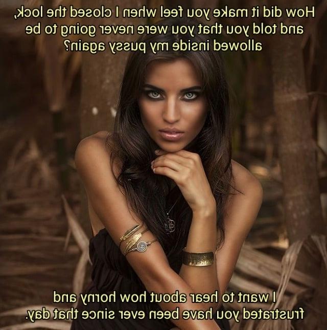 25P Chastity Captions &amp; Pictures 5