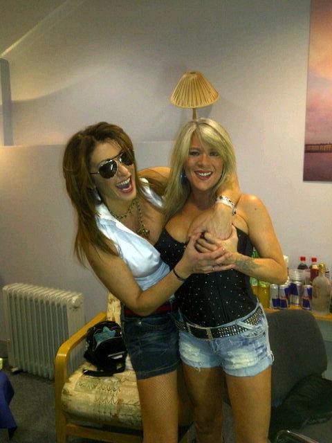 5P Sabrina Salerno and Samantha Fox - sexy 1980s disco stars