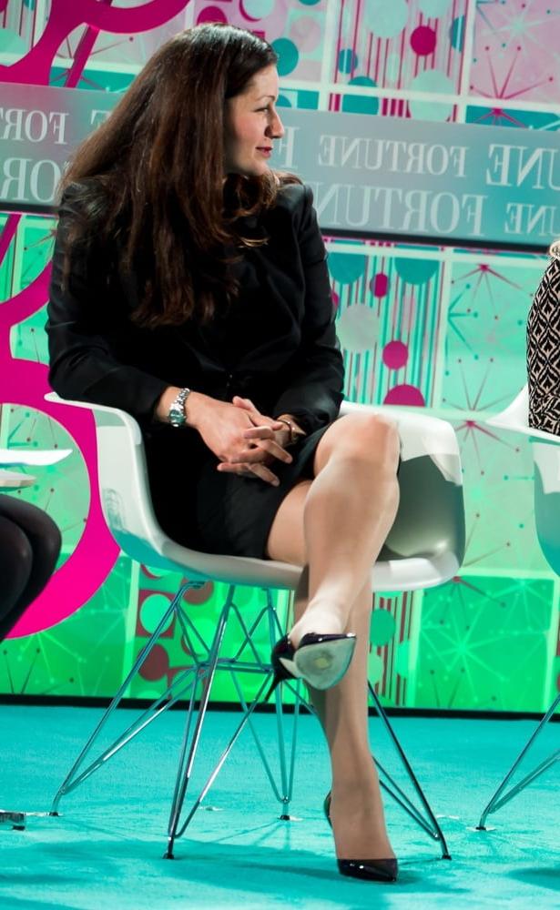 25P Business Bitches in Conference Pantyhose #002