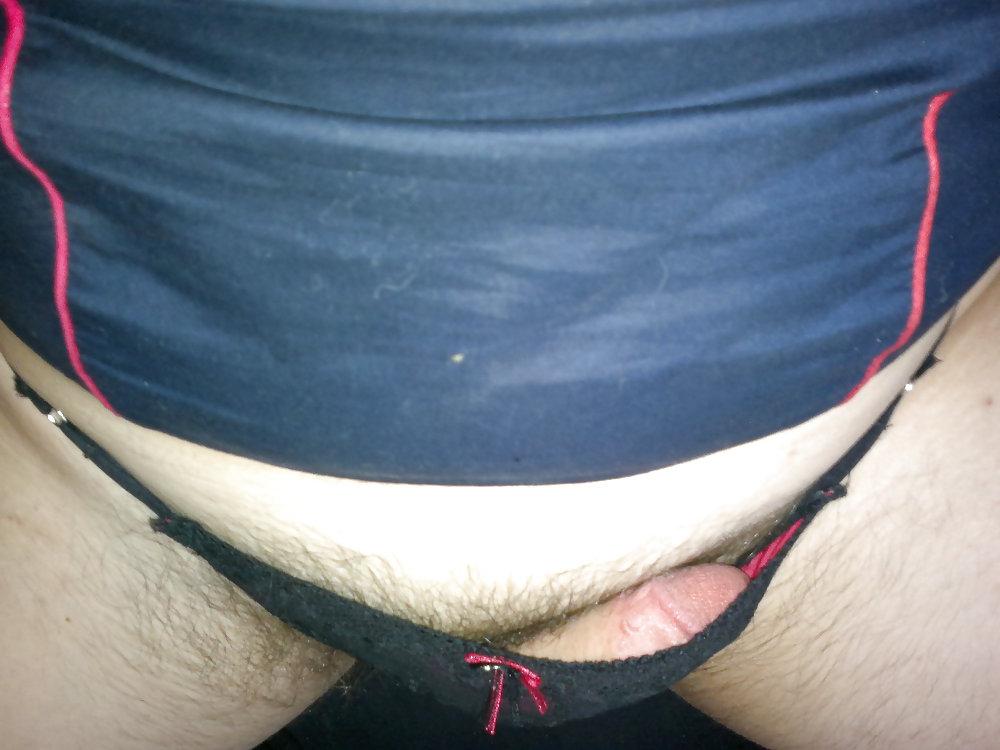 13P Blue Top andsexy String (Crossdresser)