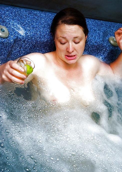 12P Busty Milf in Hottub