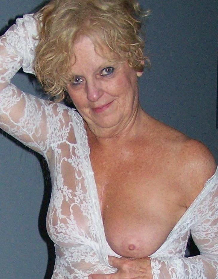 19P White Lace Mini Dress and white nylons #3