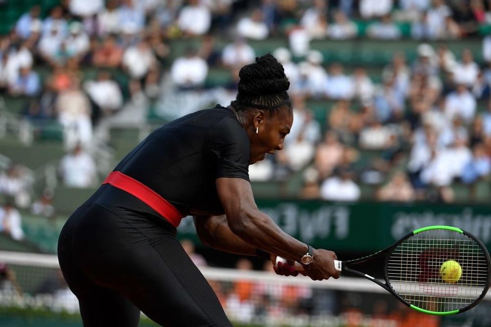 25P Serena Williams Fetter Fickarsch French open 2018