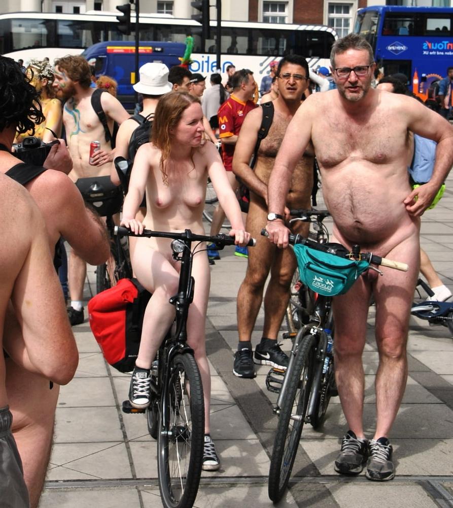 23P Redhead with Freckles London 2016 WNBR world naked bike ride