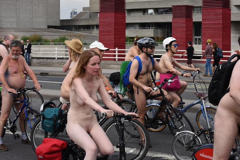 23P Redhead with Freckles London 2016 WNBR world naked bike ride